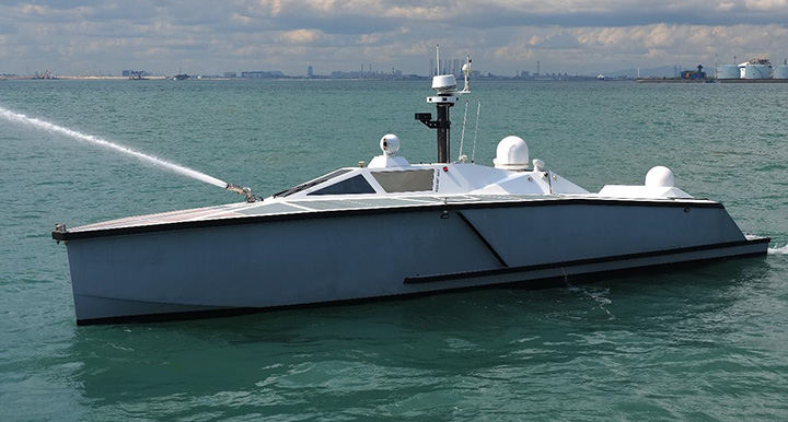 FORCE50 on Zycraft Unmanned Surface Vessel USV